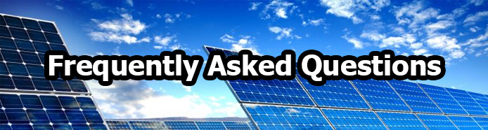 Solar Frequently Asked Questions (FAQs)